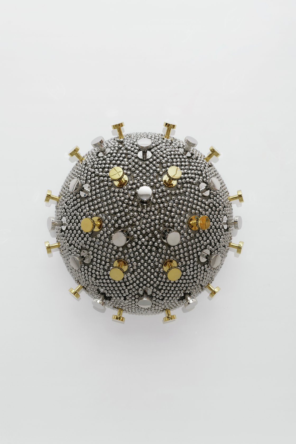 Haegue Yang, Sonic Rotating Whatever Openings on Hemisphere #9, 2021