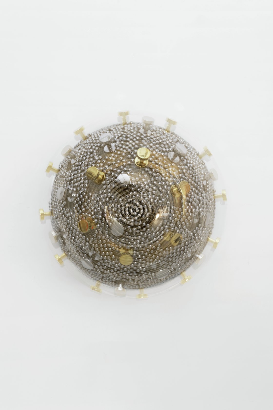Haegue Yang, Sonic Rotating Whatever Openings on Hemisphere #9, 2021