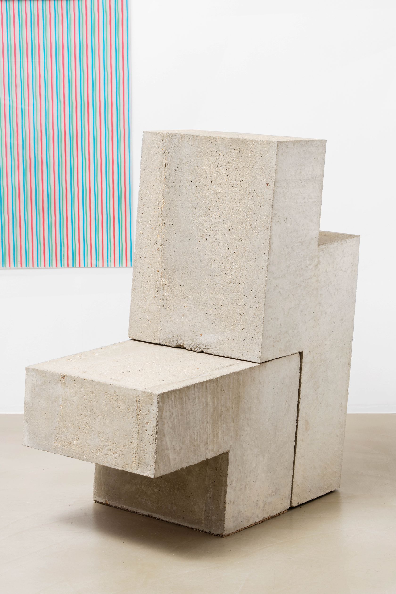 Oscar Tuazon, Scott Burton (Version 2), 2012
