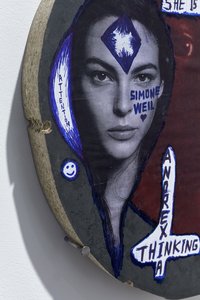 Thomas Hirschhorn, Hard-Medaillon 2, 2020