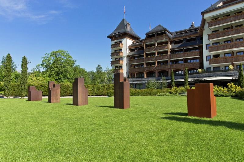 Installation at The Alpina Gstaad